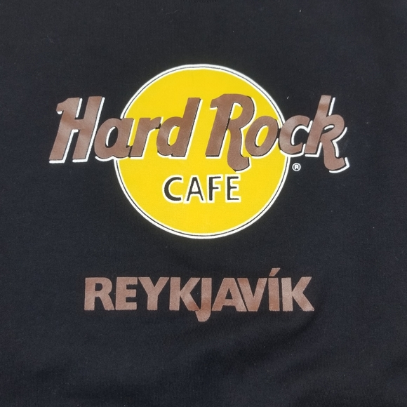 VTG 90's 00's Hard Rock Cafe Reykjavik Sweater - Picture 3 of 6